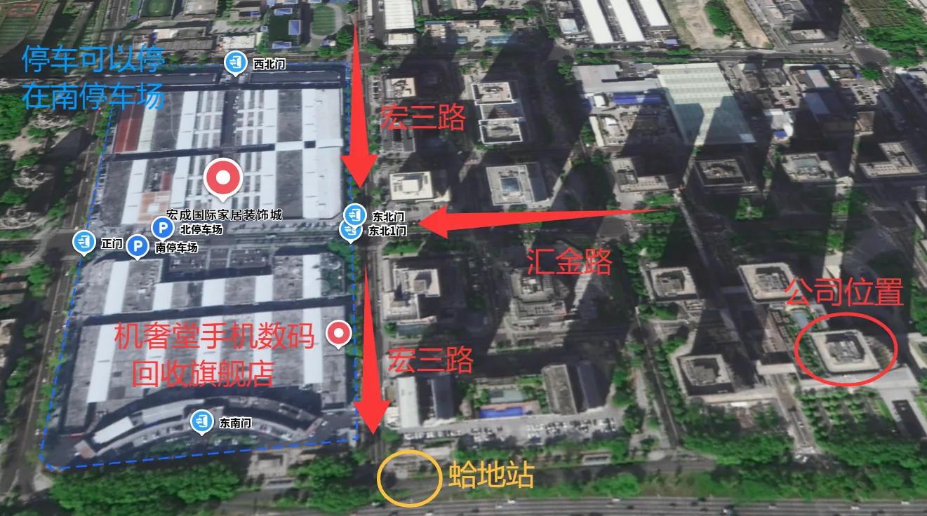 停车范围指引图